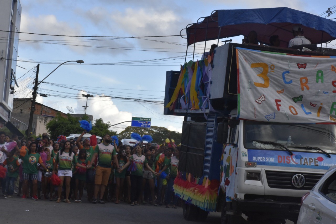 Camacã: 3ª CRAS Folia agita as ruas da cidade
